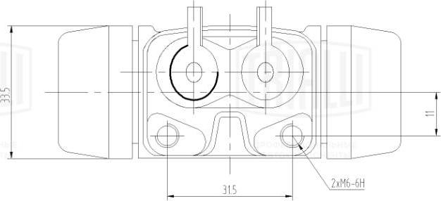 Trialli CF 084204 - Cilindru receptor frana aaoparts.ro