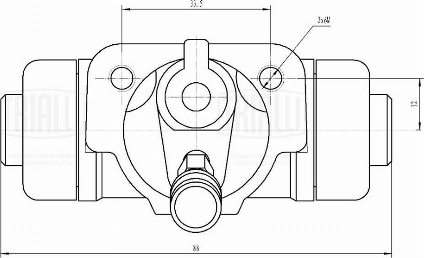 Trialli CF 0303 - Cilindru receptor frana aaoparts.ro