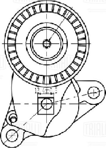 Trialli CM 5726 - Intinzator curea, curea distributie aaoparts.ro