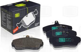 Trialli PF 971 - Set placute frana,frana disc aaoparts.ro