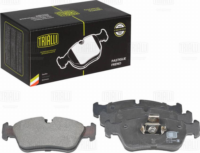 Trialli PF 4176 - Set placute frana,frana disc aaoparts.ro