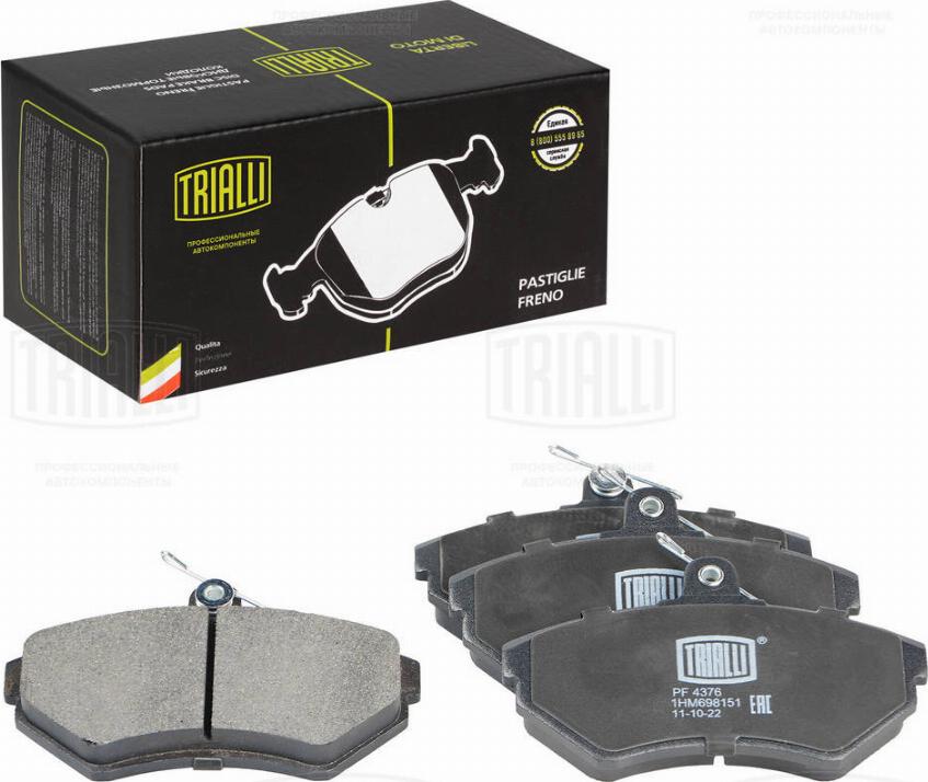 Trialli PF 4376 - Set placute frana,frana disc aaoparts.ro