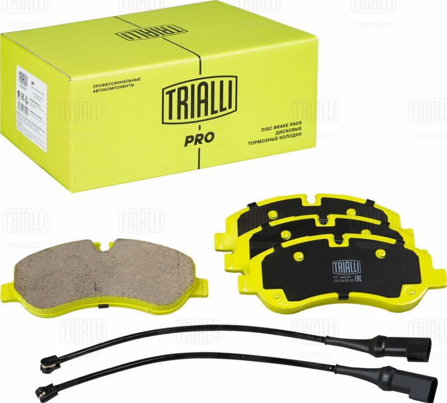 Trialli PF 1045CR - Set placute frana,frana disc aaoparts.ro