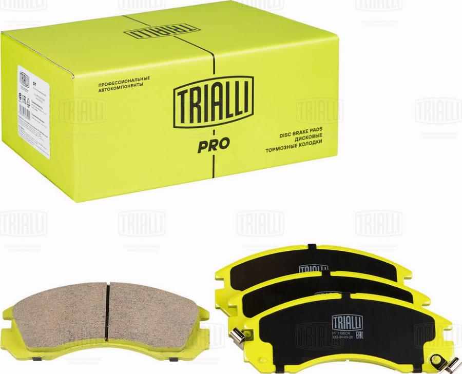 Trialli PF 1105CR - Set placute frana,frana disc aaoparts.ro