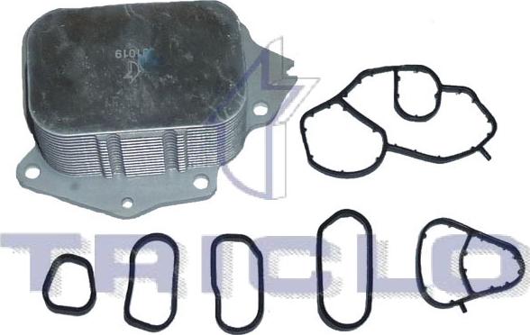 Triclo 411704 - Radiator ulei, ulei motor aaoparts.ro