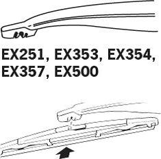 Trico EX353 - Lamela stergator aaoparts.ro