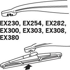 Trico EX300 - Lamela stergator aaoparts.ro