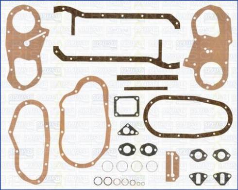 Triscan 595-6000 - Set garnituri, carter aaoparts.ro