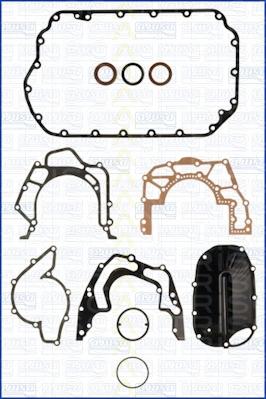 Triscan 595-85130 - Set garnituri, carter aaoparts.ro
