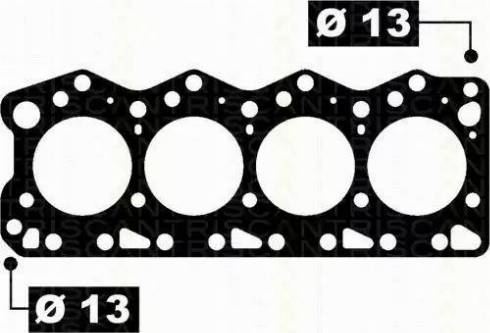 Triscan 501-2500 - Garnitura, chiulasa aaoparts.ro