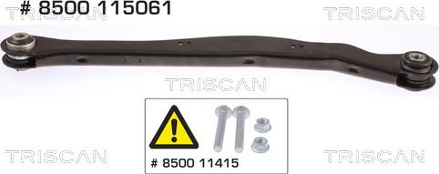 Triscan 8500 115061 - Brat / bieleta, suspensie roata aaoparts.ro