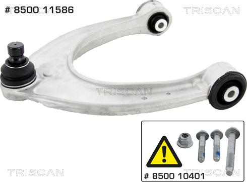 Triscan 8500 11586 - Brat, suspensie roata aaoparts.ro