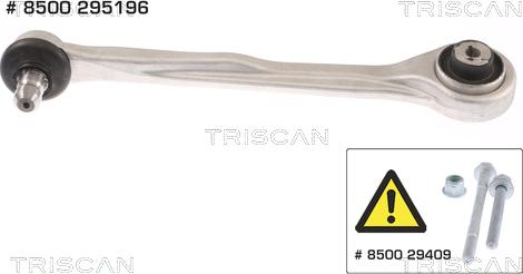 Triscan 8500 295196 - Brat, suspensie roata aaoparts.ro