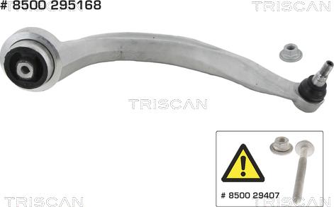 Triscan 8500 295168 - Brat, suspensie roata aaoparts.ro