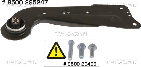 Triscan 8500 295247 - Brat, suspensie roata aaoparts.ro