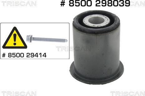 Triscan 8500 298039 - Suport, ax aaoparts.ro