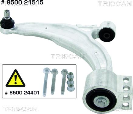 Triscan 8500 21515 - Brat, suspensie roata aaoparts.ro