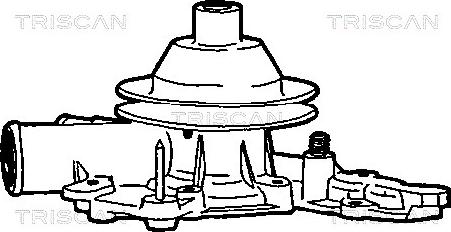 Triscan 8600 12956 - Pompa apa aaoparts.ro