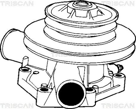 Triscan 8600 38408 - Pompa apa aaoparts.ro