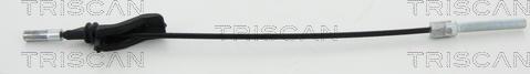 Triscan 8140 161186 - Cablu, frana de parcare aaoparts.ro