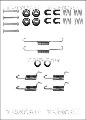 Triscan 8105 422586 - Set accesorii, saboti frana parcare aaoparts.ro