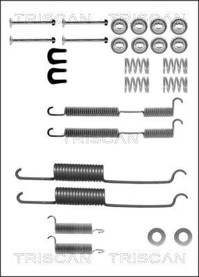 Triscan 8105 162254 - Set accesorii, sabot de frana aaoparts.ro