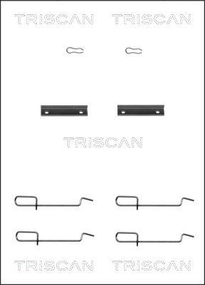 Triscan 8105 101592 - Set accesorii, placute frana aaoparts.ro
