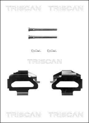 Triscan 8105 101575 - Set accesorii, placute frana aaoparts.ro