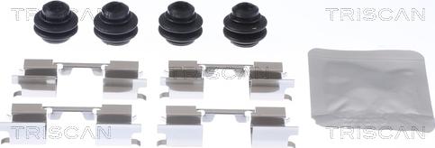 Triscan 8105 101663 - Set accesorii, placute frana aaoparts.ro
