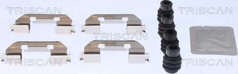 Triscan 8105 101672 - Set accesorii, placute frana aaoparts.ro