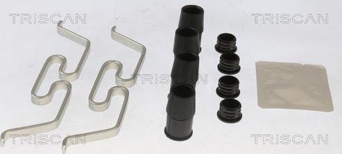 Triscan 8105 101002 - Set accesorii, placute frana aaoparts.ro