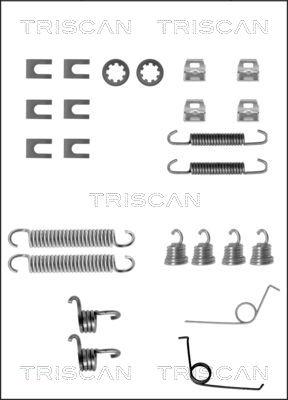Triscan 8105 102498 - Set accesorii, sabot de frana aaoparts.ro