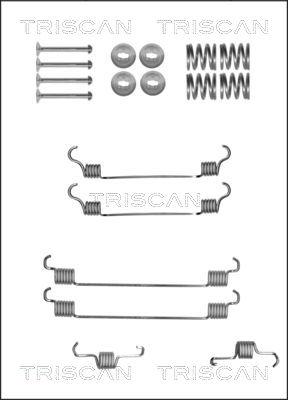 Triscan 8105 102597 - Set accesorii, sabot de frana aaoparts.ro