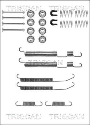 Triscan 8105 102583 - Set accesorii, sabot de frana aaoparts.ro