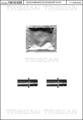 Triscan 8105 102640 - Reglaj parghie, sistem franare aaoparts.ro