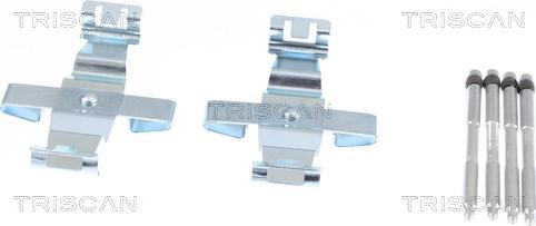 Triscan 8105 111629 - Set accesorii, placute frana aaoparts.ro