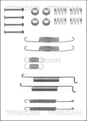 Triscan 8105 292005 - Set accesorii, sabot de frana aaoparts.ro