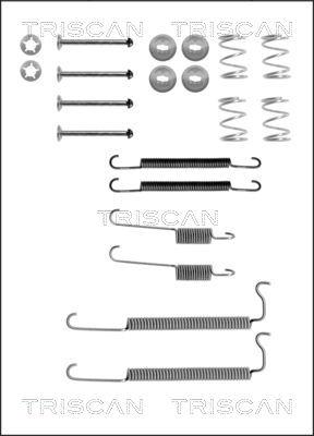 Triscan 8105 242447 - Set accesorii, sabot de frana aaoparts.ro