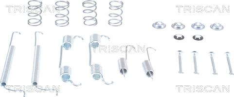 Triscan 8105 242573 - Set accesorii, sabot de frana aaoparts.ro