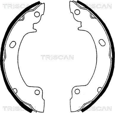 Triscan 8100 43529 - Set saboti frana aaoparts.ro