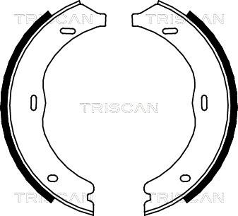Triscan 8100 23030 - Set saboti frana aaoparts.ro