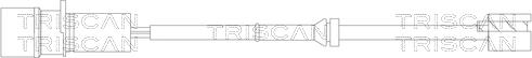 Triscan 8115 29003 - Senzor de avertizare,uzura placute de frana aaoparts.ro