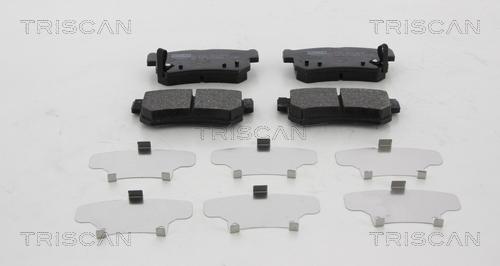 Triscan 8110 44002 - Set placute frana,frana disc aaoparts.ro