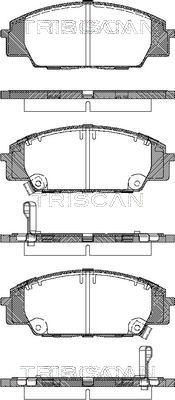 GMC 2317801 - Set placute frana,frana disc aaoparts.ro