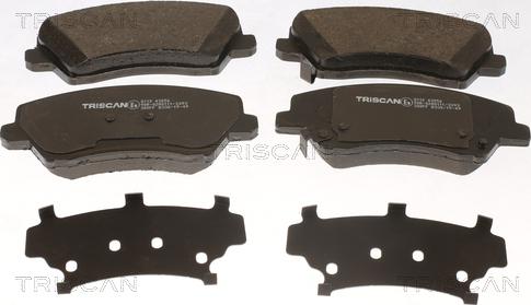 Triscan 8110 43056 - Set placute frana,frana disc aaoparts.ro