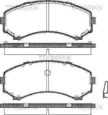 TRUPART DP11603RS - Set placute frana,frana disc aaoparts.ro