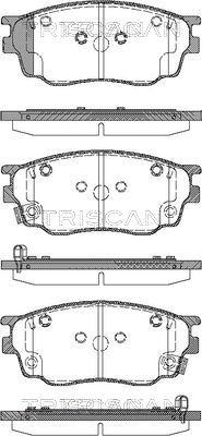 TRUPART DP41301RS - Set placute frana,frana disc aaoparts.ro