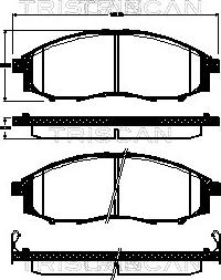 GMC 2397001 - Set placute frana,frana disc aaoparts.ro