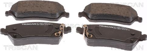 Triscan 8110 14065 - Set placute frana,frana disc aaoparts.ro