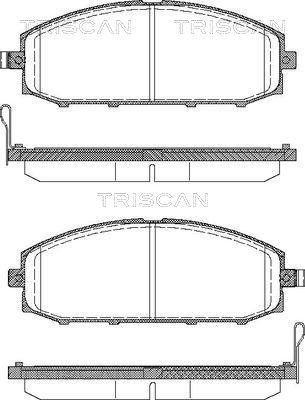 AISIN SN581P - Set placute frana,frana disc aaoparts.ro